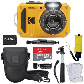 Kodak PIXPRO WPZ2 rugged camera front view for outdoor adventures.