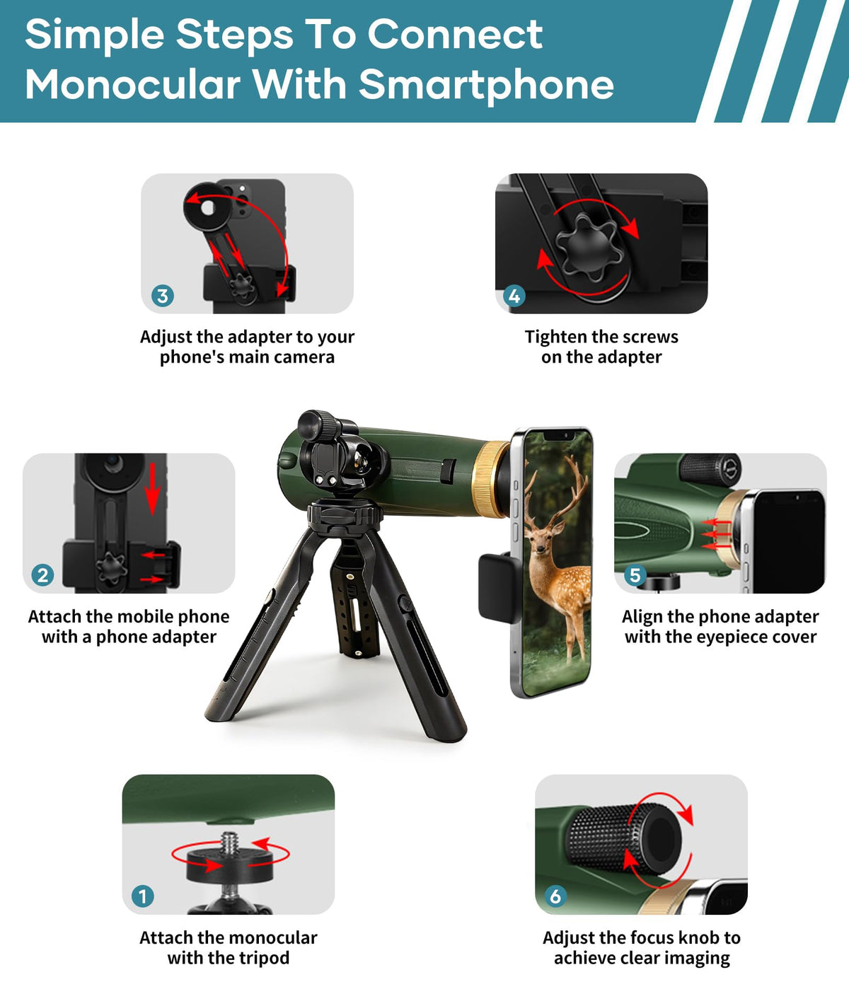 PhysioPhyx on tripod in field providing stable long-distance observation