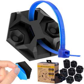 PHYXOLOGY SUPPLY rugged zip tie mount 1.5in engineered strength for durable cable management.