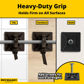 PHYXOLOGY SUPPLY four-sided insert for flexible, tool-free installation