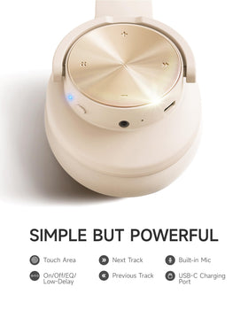 Picun B8 with 3.5mm cable and USB cable included for wired fallback and charging