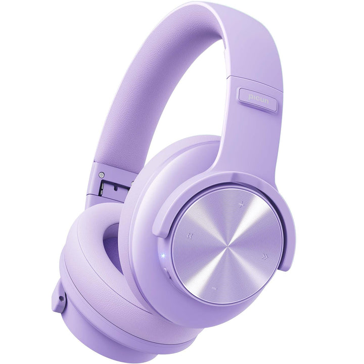 Picun B8 front view showing purple design and sleek foldable frame for portability