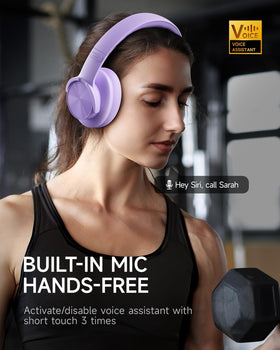Picun B8 padded earcup texture showing soft PU leather for comfortable long wear