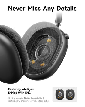 Picun F8 Pro ENC mics capture clear calls in noisy settings.