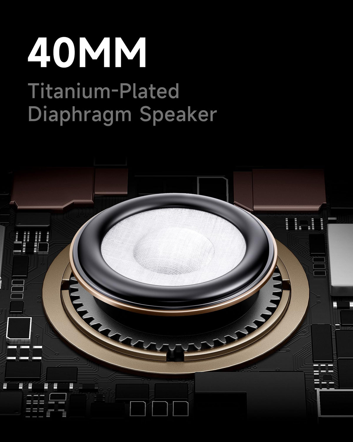 Picun F8 Pro memory foam ear cushions offer long lasting comfort.