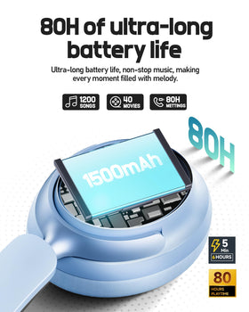 Picun NC60 up to 80 hours playback on a single charge for long trips