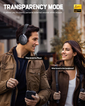 Picun NC60 protein leather earcups provide ultra comfort during extended wear.