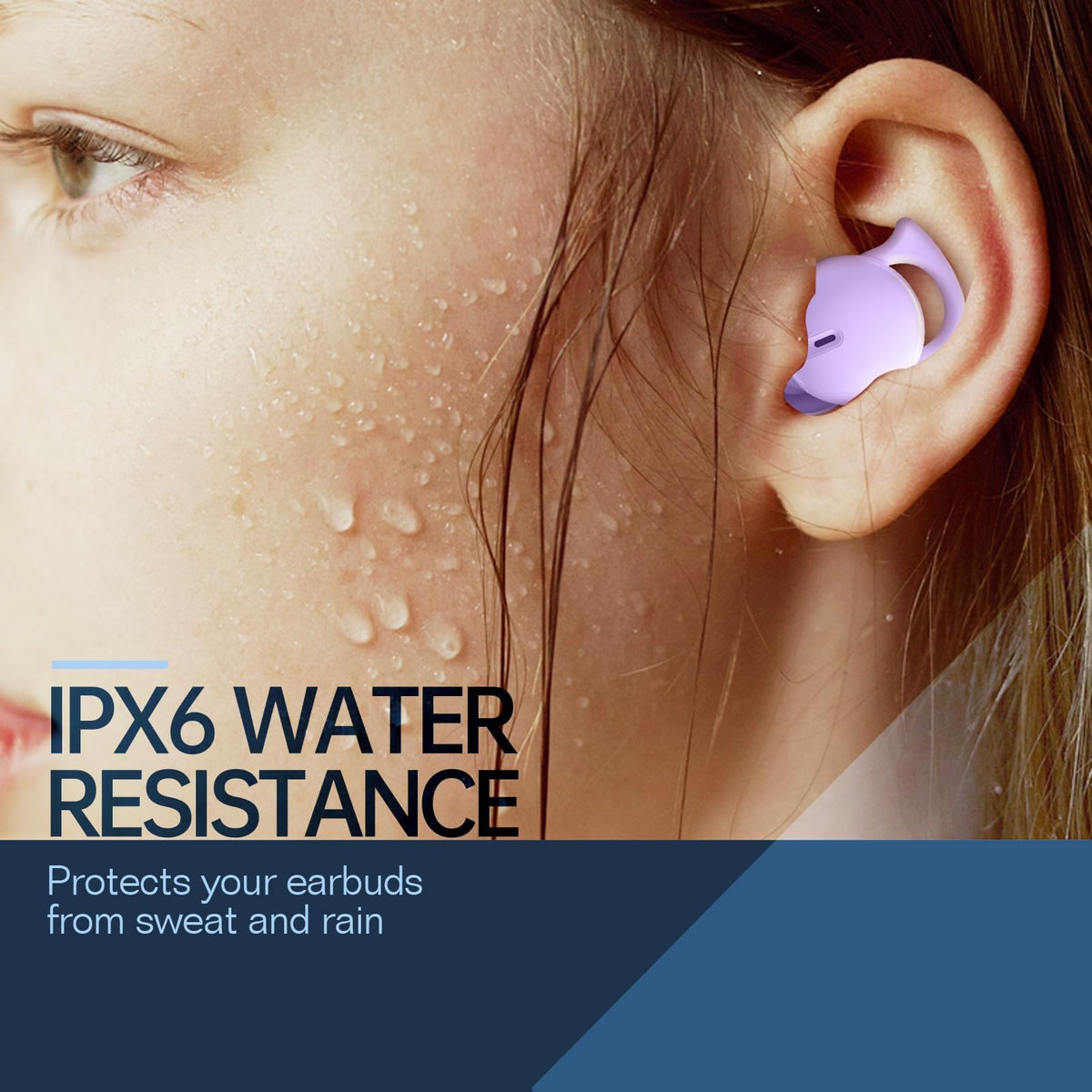 Piegricdiat earbuds beside a coin showing compact size for discreet wear