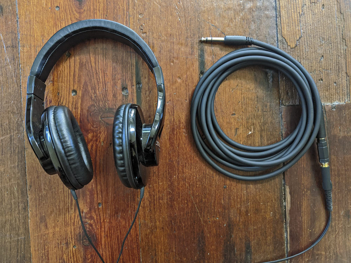 PHX14-10 in a studio setup, ready for headphone monitoring.