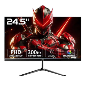 PIJ 24.5-inch gaming monitor front view for immersive competitive play