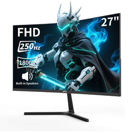 PIJ 27-inch curved gaming monitor with 250Hz for ultra-smooth action
