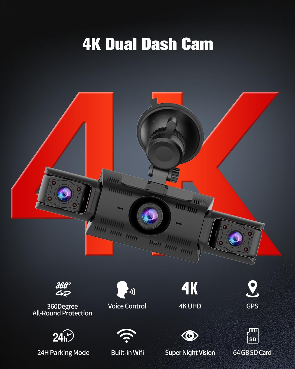 Pikidox Catcatch 360-degree coverage captures every angle for thorough event review.