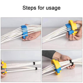 Pilarmuture collar mechanism detail demonstrating easy cable release