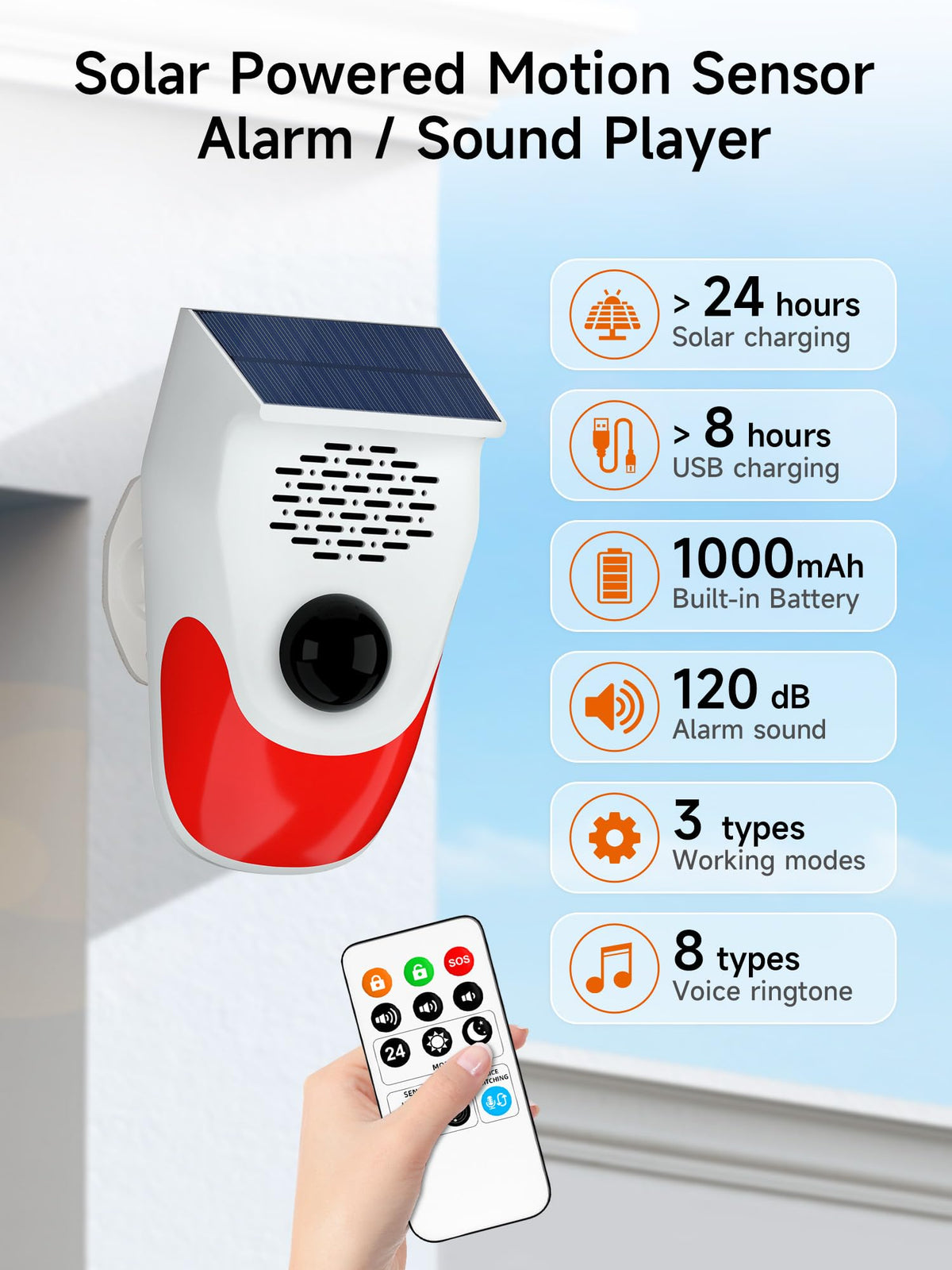 PILSAMAS nighttime detection triggers alarms to deter intruders after dark.