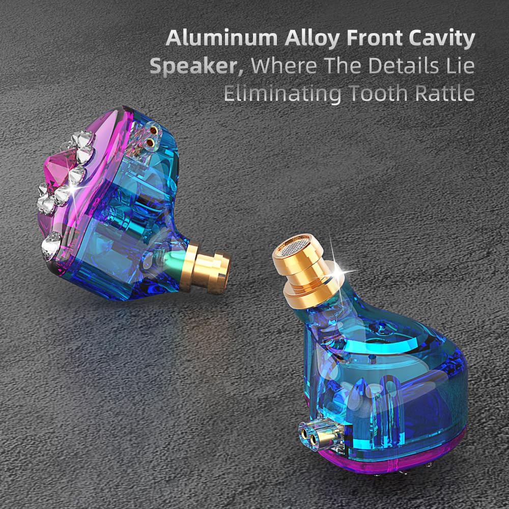 Piluyaa AK6 Spark assorted eartips and accessories, improved seal and bass control