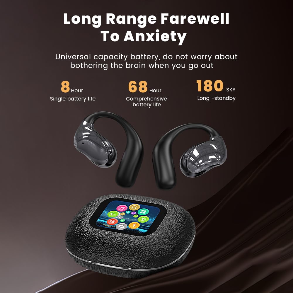 Piluyaa bone conduction side view delivering open‑ear awareness advantage