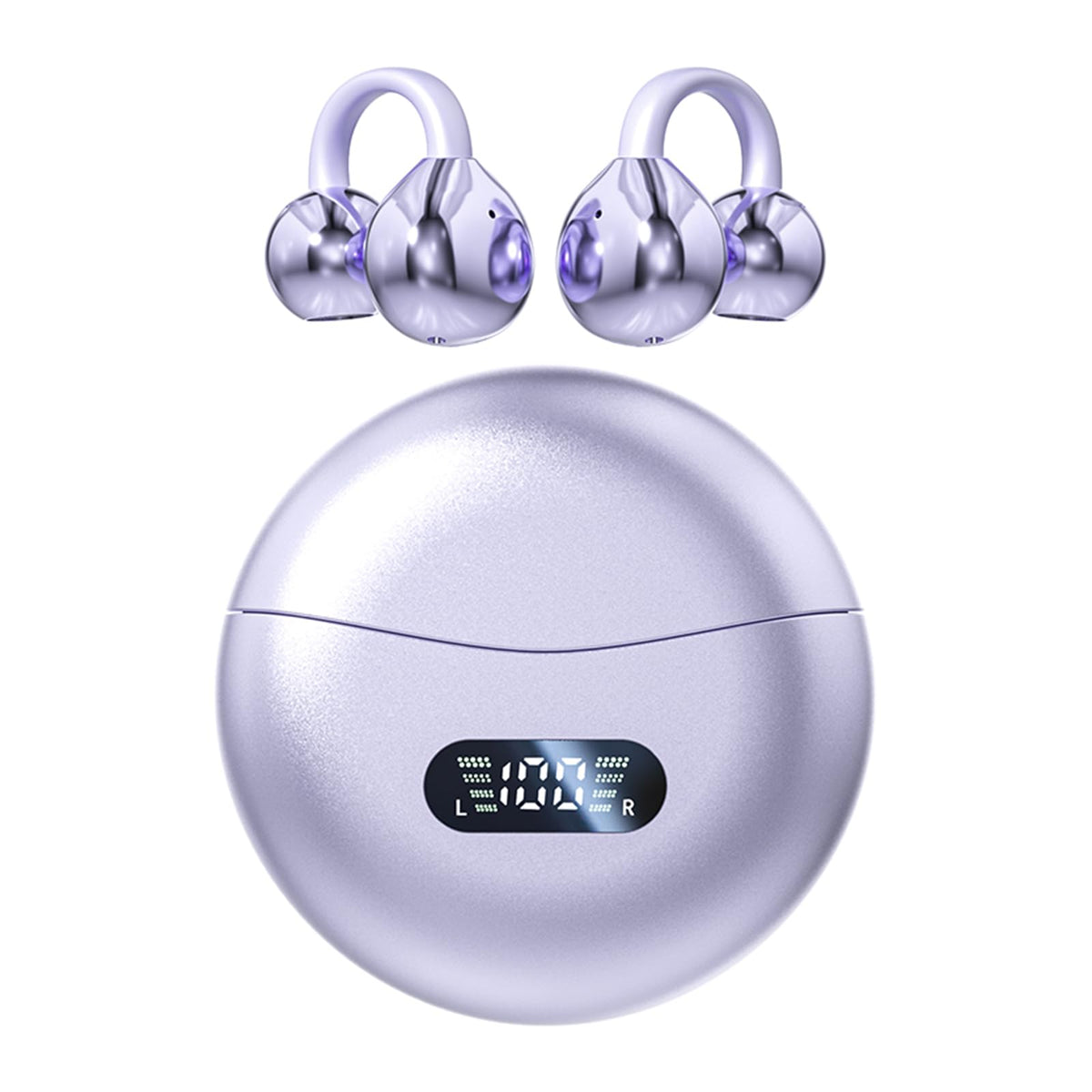 Piluyaa clip-on earbuds in open-ear design for comfortable all-day listening