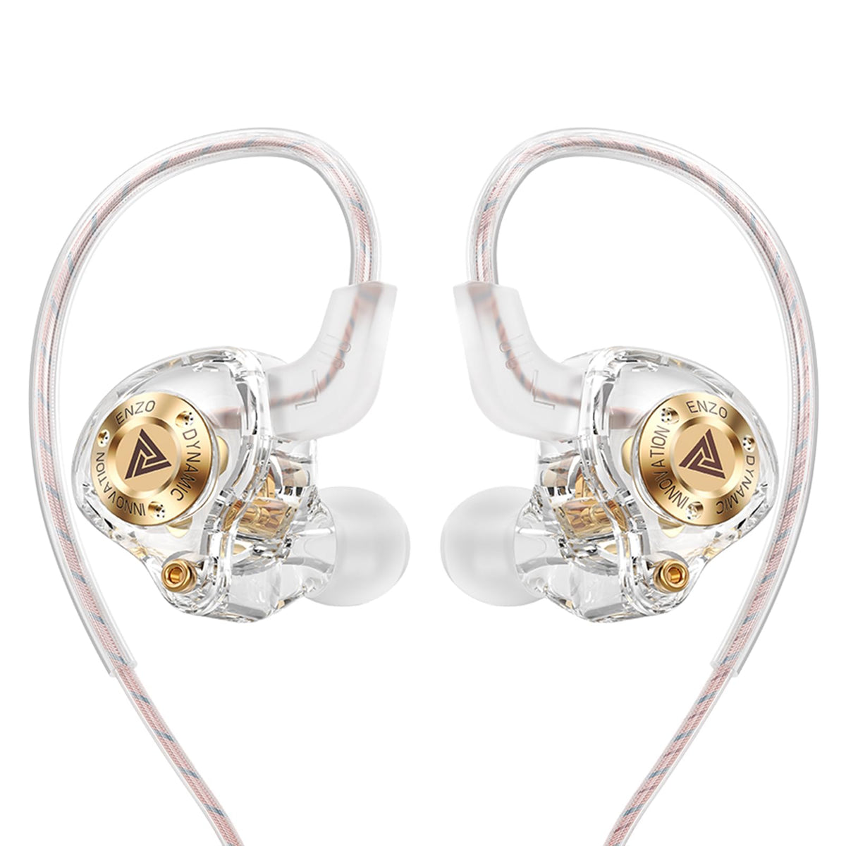 Piluyaa QKZ ENZO ear cavity with UV varnish for refined look and durability.