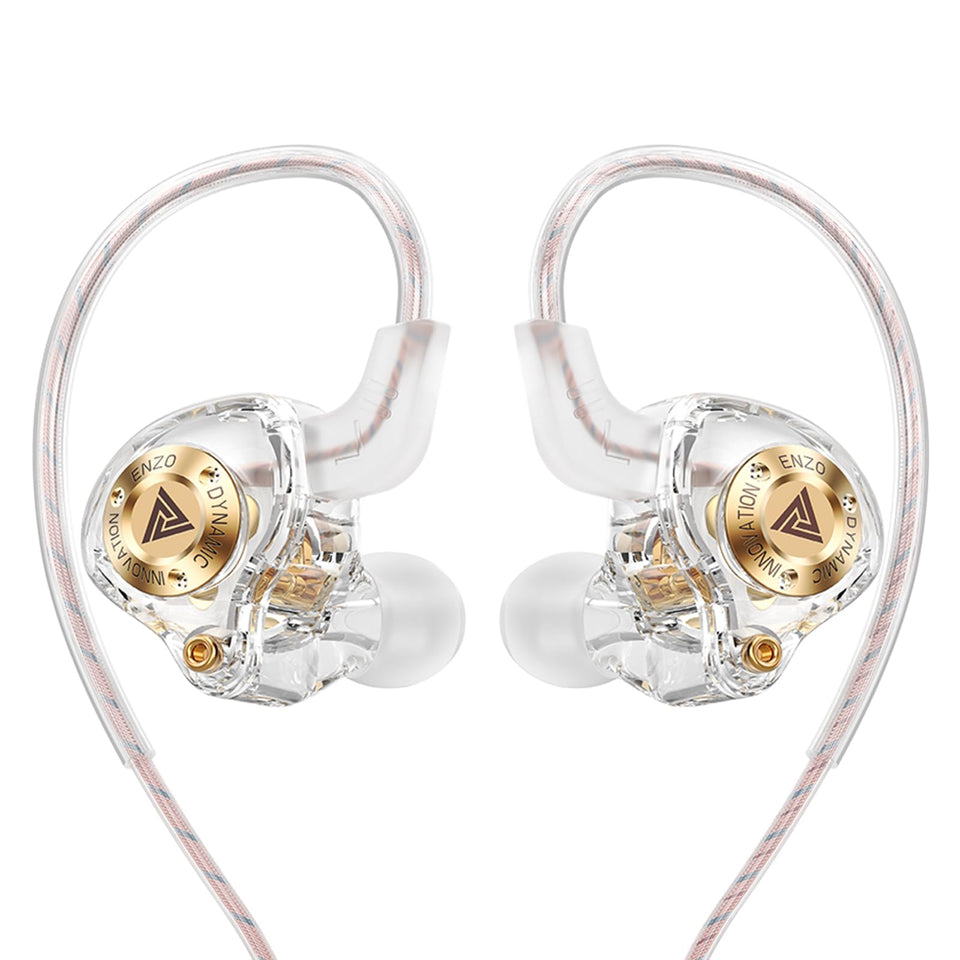 Piluyaa QKZ ENZO ear cavity with UV varnish for refined look and durability.