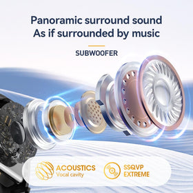 Piluyaa Sleep Earbuds 10mm speakers deliver dynamic treble and bass