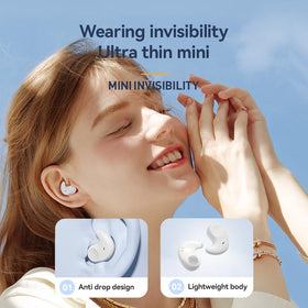 Piluyaa Sleep Earbuds compact charging case for easy pocket storage