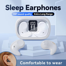 Piluyaa Sleep Earbuds ergonomic fit for side sleepers with stable wear