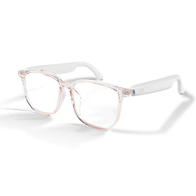 Piluyaa Smart Glasses featuring dual stereo speakers for immersive audio on the go
