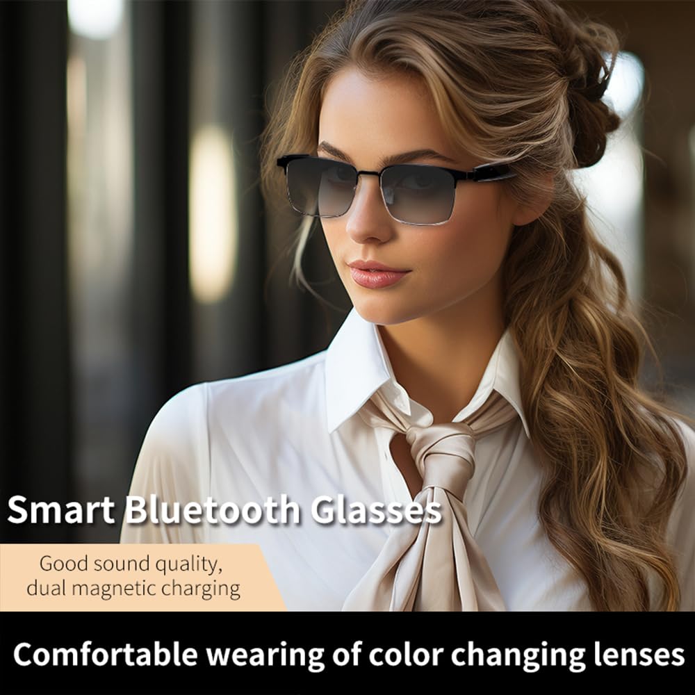 Piluyaa smart glasses HD calling through a clear, noise-reduced microphone.