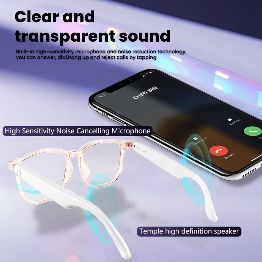 Piluyaa Smart Glasses lightweight design at 33g for all-day wear