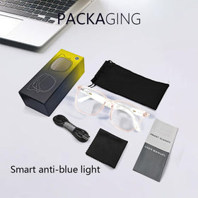 Piluyaa Smart Glasses magnetic charging for easy power ups