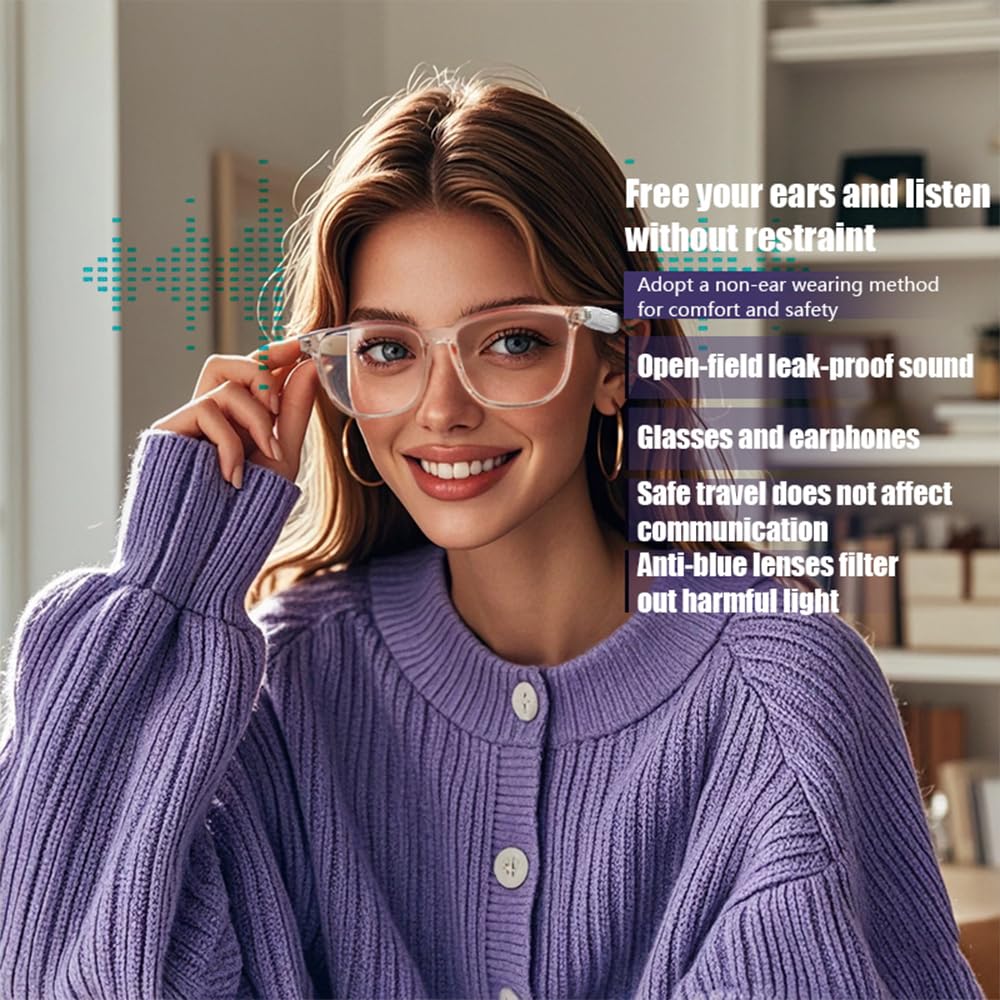 Piluyaa Smart Glasses touch control for quick music, calls, and navigation