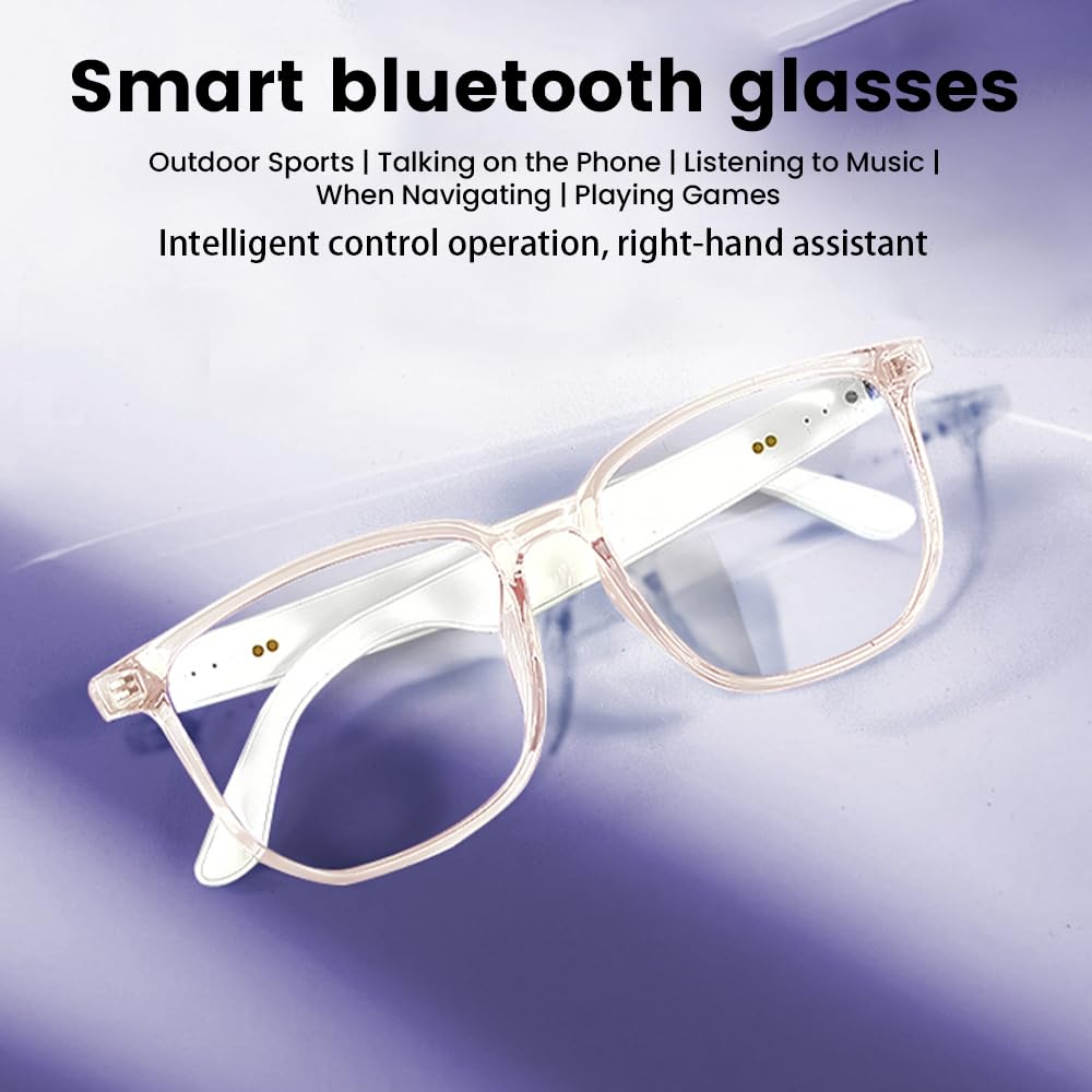 Piluyaa Smart Glasses with Siri voice assistant for hands-free tasks