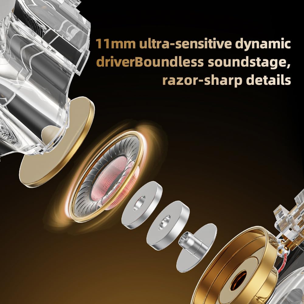 Piluyaa ultralight 2.3g earbud for all-day wear and activity.