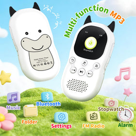 PINHUI cow worn on lanyard for secure carry and active play convenience