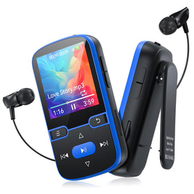 PINHUI front view showing compact player and Bluetooth benefit