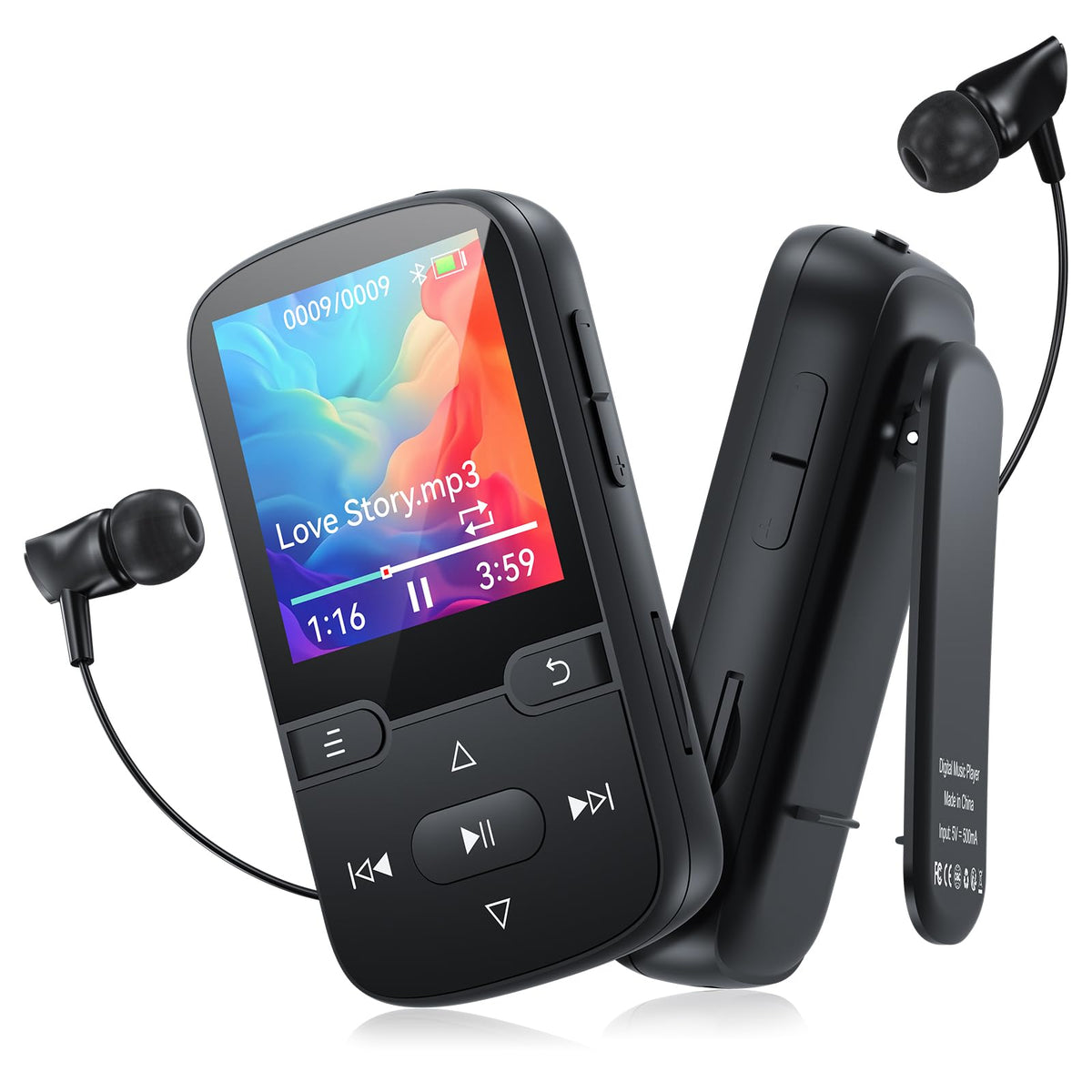 PINHUI front view showing compact player and clear branding for easy recognition