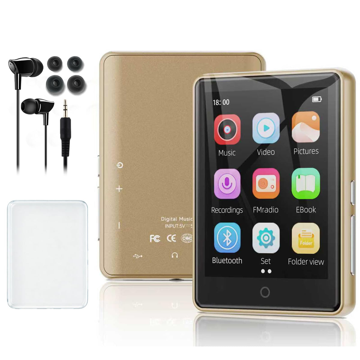 PINHUI used outdoors with family showing versatile playback for travel and play