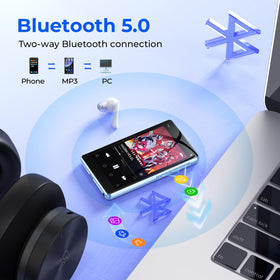 PINHUI screen displaying Spotify app for seamless streaming on the go