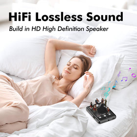 PINHUI side ports with AUX, USB and TF slot for flexible connectivity