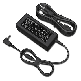 PIOEVTKA 65W Acer Chromebook adapter front view for reliable charging.