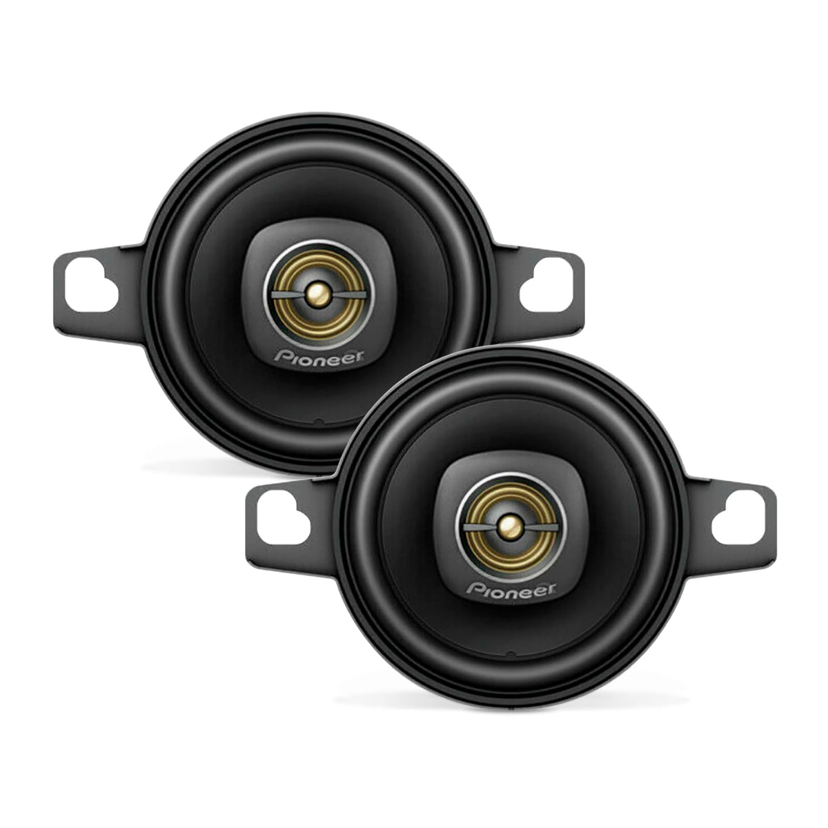PIONEER TS-A709 front view highlights compact direct-fit upgrade for stock replacements