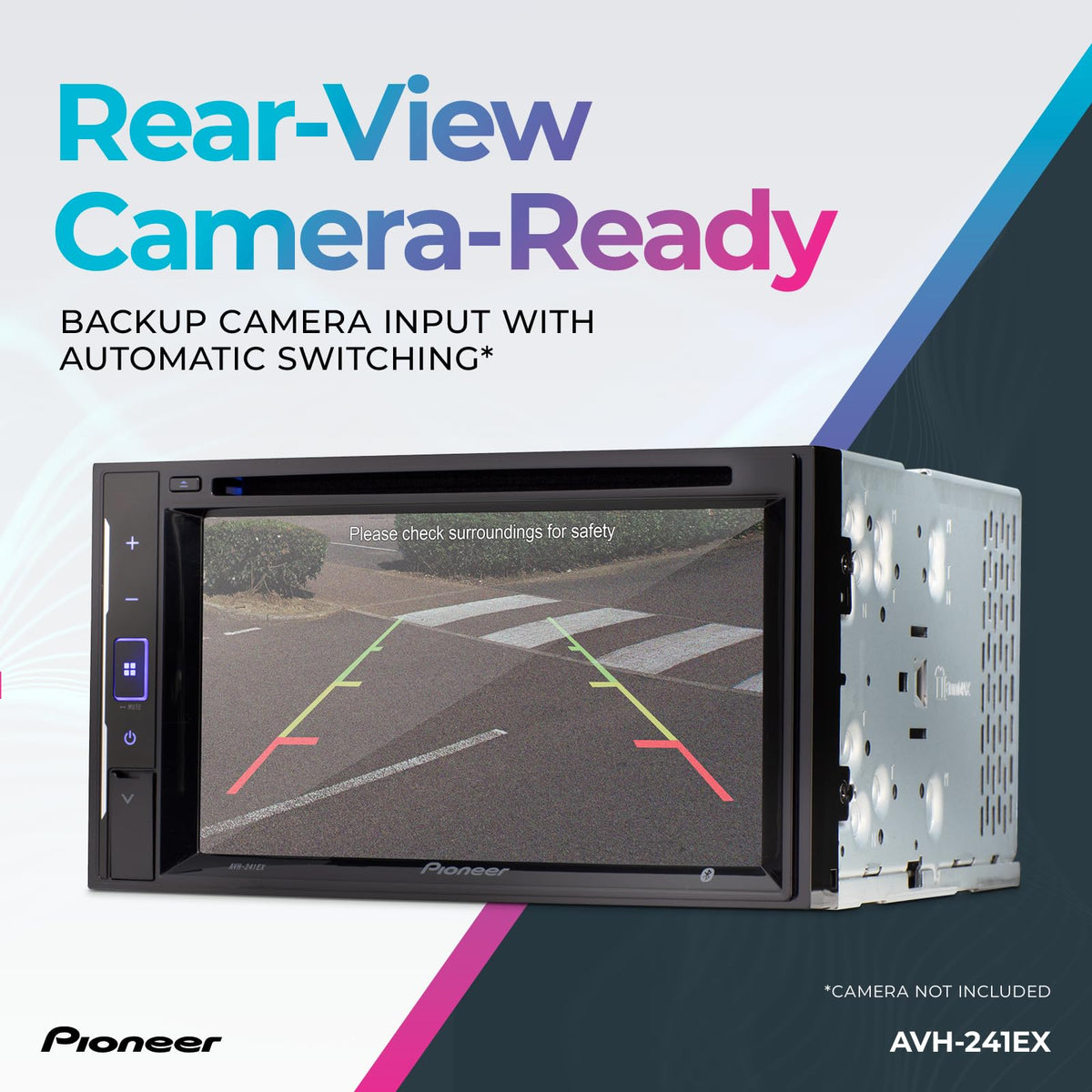 PIONEER AVH-241EX 13-band EQ for tailored car sound