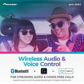PIONEER AVH-521EX weblink navigation for phone apps on the road