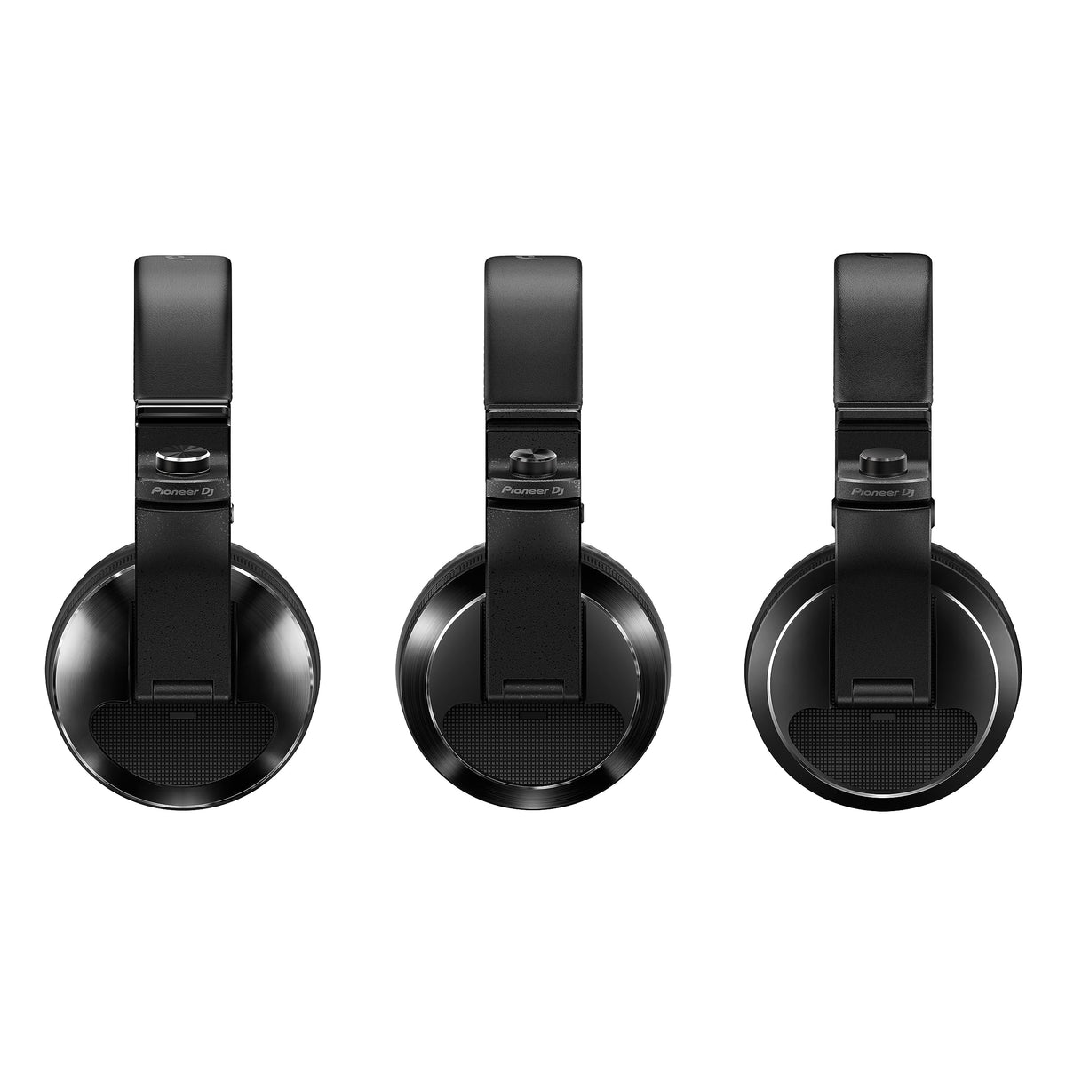 Pioneer DJ HDJ-X5 black finish on display.
