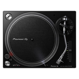 Pioneer DJ PLX-500 direct-drive turntable front view for versatile vinyl playback