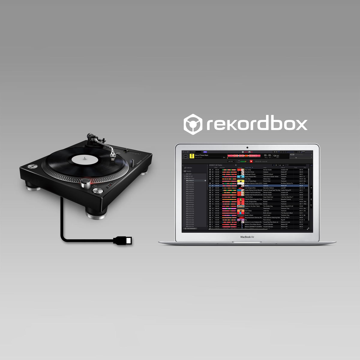 Pioneer DJ PLX-500 servo-drive action offers stable, smooth rotation