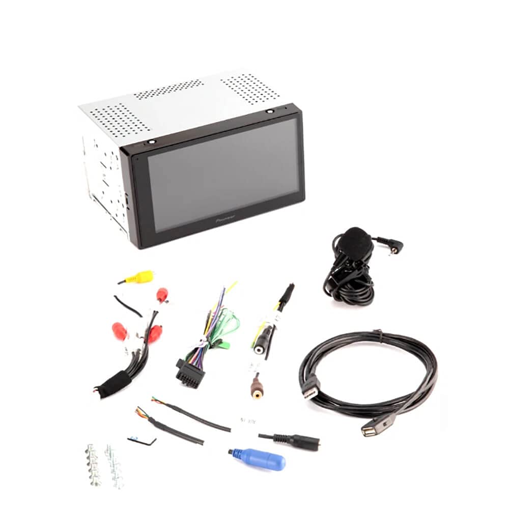Pioneer DMH-1770NEX backup camera readiness boosts parking and safety.