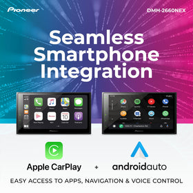 Pioneer DMH-2660NEX with Alexa enables voice control on the road.