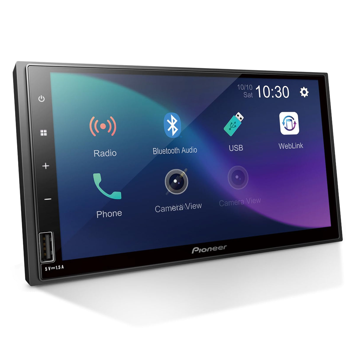Pioneer DMH-S110EX 7-inch in-dash display for easy media control on the road