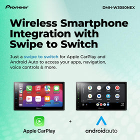 Pioneer DMH-W3050NEX supports wireless Android Auto for seamless app access
